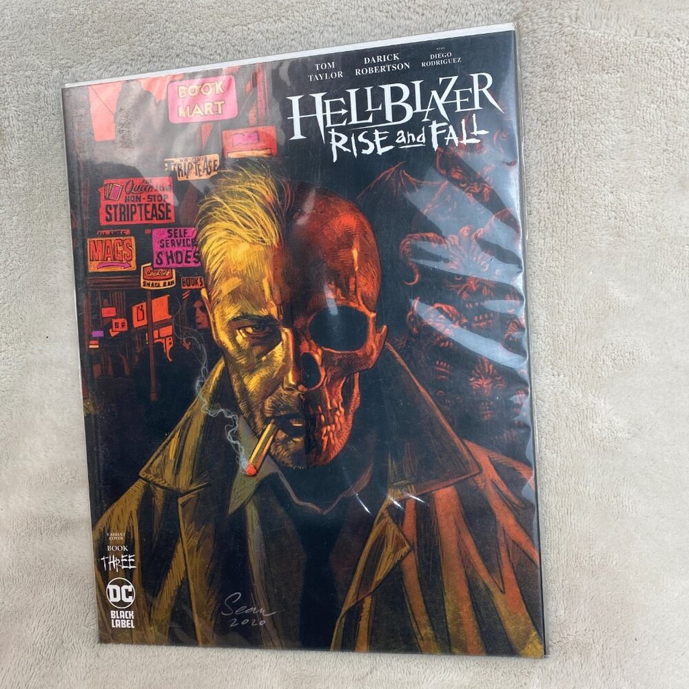 HELLBLAZER RISE AND FALL #3 (OF 3) CVR B SEAN PHILLIPS VAR (MR) DC COMICS